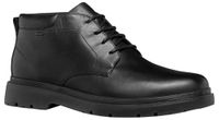 GEOX SPHERICA EC1 ABX Heren Enkellaarzen Zwart Leer Maat 45