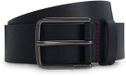 HUGO Ceinture en cuir Gerik Lam Belt W105 Marine