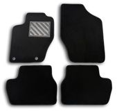 Vloermatten Peugeot Vloermatten Peugeot 307 2001-2007, precies passend, antislip, hakbeschermers van versterkt rubber, bevestigingsknoppen