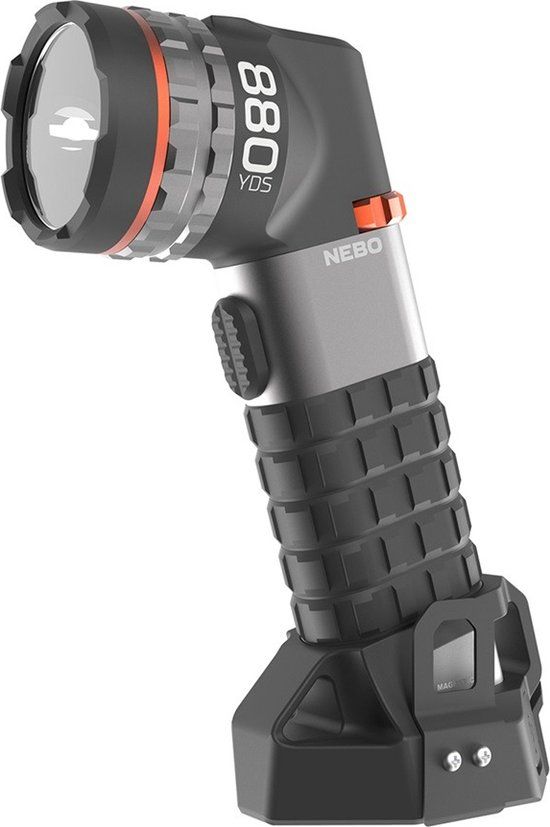 Nebo Luxtreme SL50 Spotlight - Black - Rechargeable - 450 lm - LED Flashlight