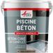 Arcane Industries Enduit Piscine, Béton Ciré, Revetement Piscine - 8 m²/h Rosetto Marron Rose