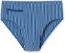 Schiesser Zwembroek Slip Heren - Ocean Swim - blauw