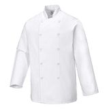 Portwest C836 Sussex Koksjas, Normaal, Grootte 3XL, Wit