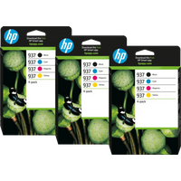HP 937 Cartridge Combo Pack (3 stuks)