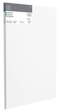 Winsor & Newton 6206069 Professional spieraam Deep Edge van katoenmix, 385 g/m², 3-voudig gegrond, middelgrote korrel, ideaal voor olieverf en acrylverf, 80 x 120 cm