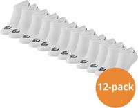 Vinnie-G Sneakersokken Wit - 12 paar Witte Enkel sokken - Unisex - Maat 35/38