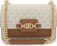 Michael Kors Heather Crossbody Bag - Beige - Leather - Women's