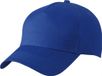 Myrtle Beach Gustav Daiber Gmbh Baseball pet/cap 5 panels - 2x stuks - blauw - volwassenen - katoen - klittenband sluiting