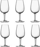 Luigi Bormioli - 6 D.O.C. wijn proefglazen set - 21,5cl - Ultra helder en zuiver kristal glas - Made in Italy