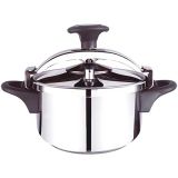 Bastilipo Expres klassiek 6-Olla acier inoxydable-22 cm-6 litres, gris