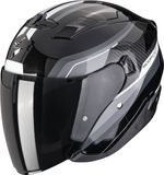 Scorpion EXO-230 Hipe Jethelm - Zwart/grijs/wit