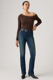 Levi's 725 High Rise Bootcut jeans - Femme - 29X34 - Vert / Total Grail Str