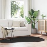 vidaXL - Tapijt - HUARTE - Zwart - 140 x 200 cm - Polyester