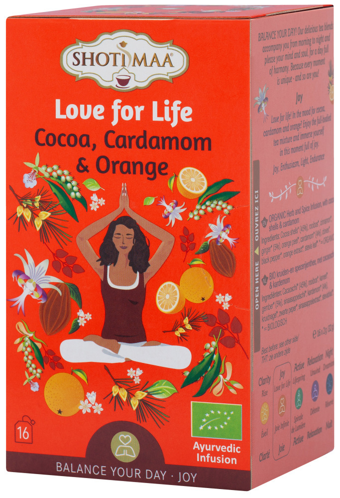 Shoti Maa Shoti Maa Love For Life Thee - Cacoa, Cardamom & Orange