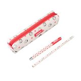 Grupo Erik School Pencil Case With Pen & Pencil - Snoopy Gifts For Dog Lovers