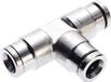Norgren T-koppeling 100600600 Buis-Ø: 6 mm 1 stuk(s)