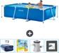 Intex Rechthoekig Frame Zwembad - 260 x 160 x 65 cm - Blauw