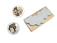 Petra's knutsel-News knutselartikel, vilt, hout 15x5x4 cm