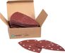 VONROC Jeu de papier de verre – 100x150MM – 50 pièces – Grain 180/240 – Pour ponceuses multifonctions