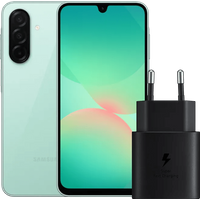 Samsung Galaxy A26 128GB Green 5G + Samsung 25W Black Charger