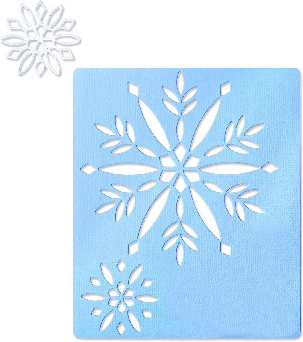 Sizzix Sizzix - Thinlits Die Set 2PK - Cut-Out Snowflakes