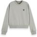 Scotch & Soda Embroidered Logo Relaxed Fit Sweatshirt