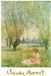 Your Decoration B.V. Impression d'art Claude Monet - Donna sotto i salici 60x80cm
