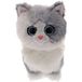Ty Beanie Babies FURLEY De Oude Grijze Kat - 6"