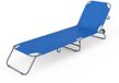 Marbueno Fauteuil d'extérieur Marbueno Bleu foncé 187 x 24 x 55 cm 2 Pièces