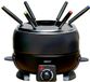 Alpina Fondueset Elektrisch 800W – Fonduepan 2L voor 6 Personen - Geschikt voor Kaasfondue en Chocolade Fondue – Incl. Fonduevorken – Instelbare Temperatuur – RVS met Antiaanbaklaag