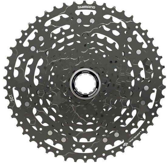 Shimano 11-speed cassette Shimano LINKGLIDE CS-LG400 11-50t Black