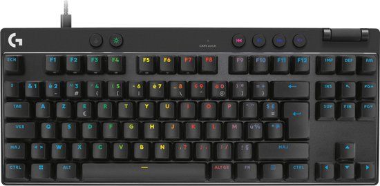 Logitech G PRO X TKL RAPID - Gaming toetsenbord - AZERTY Frans - Zwart