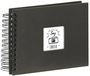Hama Fine Art Spiral Album - Black - 17x22cm - 50 Pages