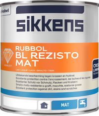 Sikkens Rubbol BL Rezisto Mat - 1 liter op kleur - Lakverf - Dekkend - Binnen - Mat