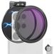 NEEWER 67 mm variabele ND-filter en magnetische telefoonclipset