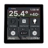 Shelly Wall Display - Zwart - Draadloos - Touch - WiFi - Bluetooth