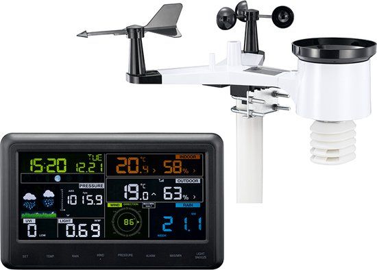 Rosenborg WS2901 Professioneel Draadloos Weerstation