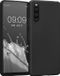 kwmobile telefoonhoesje geschikt voor Sony Xperia 10 IV - Hoesje voor smartphone - Back cover in zwart