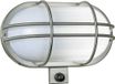 KS Verlichting Sonn Wandlamp Bewegingssensor E27 RVS Melkglas