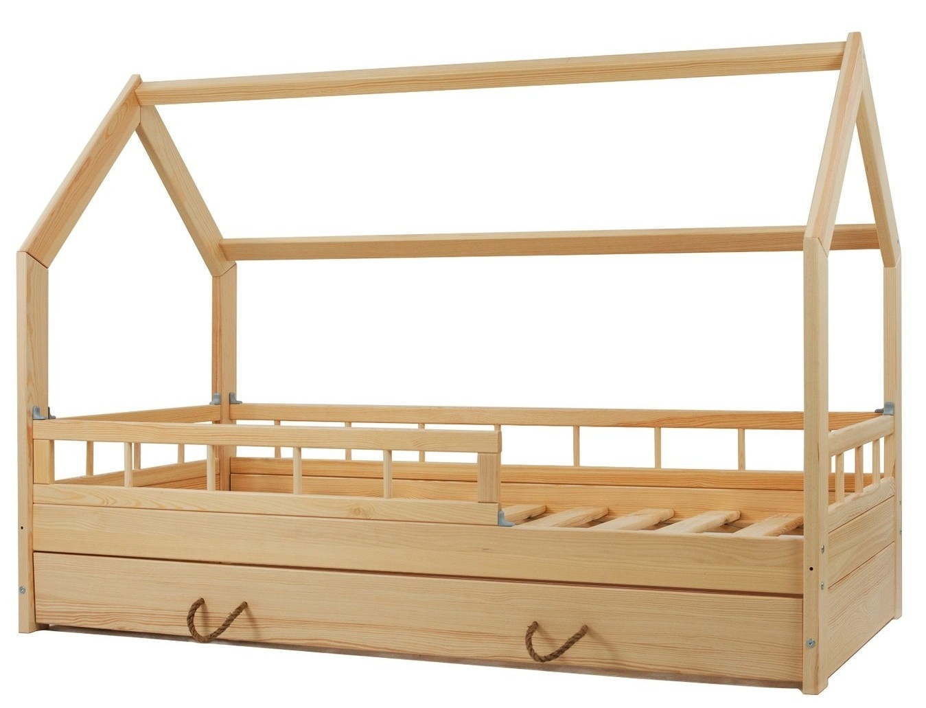 Viking Choice Huisbed - 80x160 cm - met 1 bedlade - hout