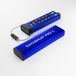 iStorage datAshur PRO+C - 128GB Clé USB - Bleu - USB 3.0 - Protection par code PIN