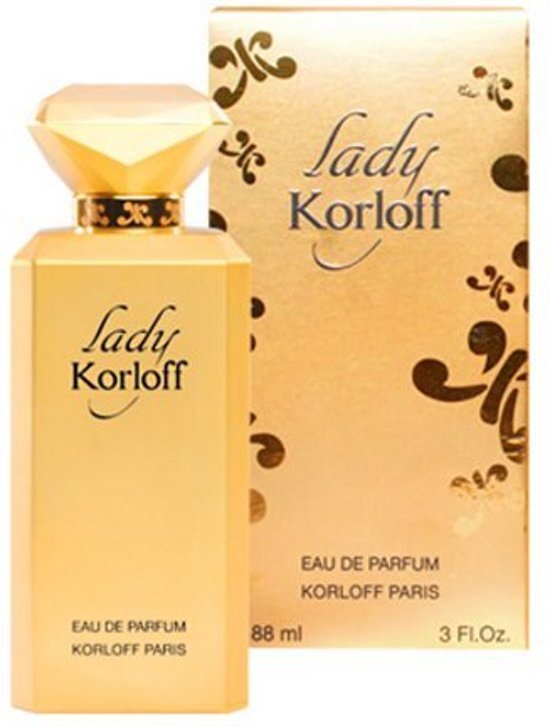 - Korloff Lady Eau de Parfum voor vrouwen 88 ml dames