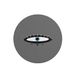 Questo Casa Ronde Digitally Printed Mouse Pad, Non-Slip Bottom, for Office and Home, Diameter: 22 cm