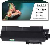 Evoke Toner Cartridge Kyocera TK-1160 Zwart, 7200 Pagina's