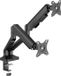 VDD Gaming Dubbele Monitor Arm - Zwart