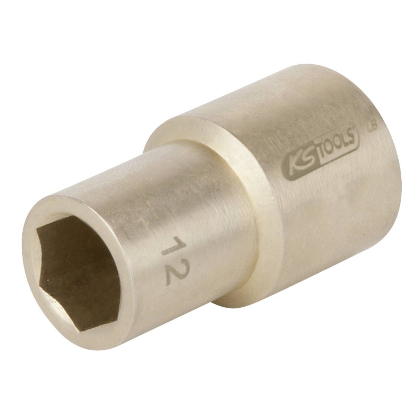 KS Tools 963.1252 BRONZEplus Dopsleutel, 1/2", zeskant, 3/8"