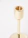 Iittala Nappula kandelaar or goud messing 18,3 cm