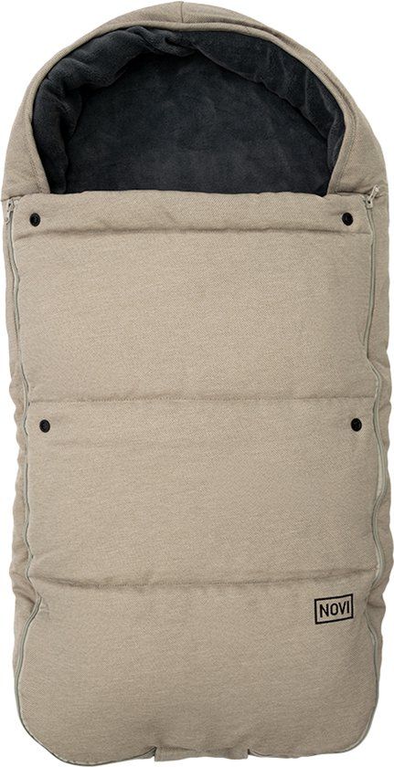 Novi Baby Novi Cozy Voetenzak - Solid Sand