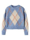 Name It Meisjes pull - Maat 134/140 - blauw - polyester