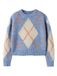 Name It Meisjes pull - Maat 134/140 - blauw - polyester